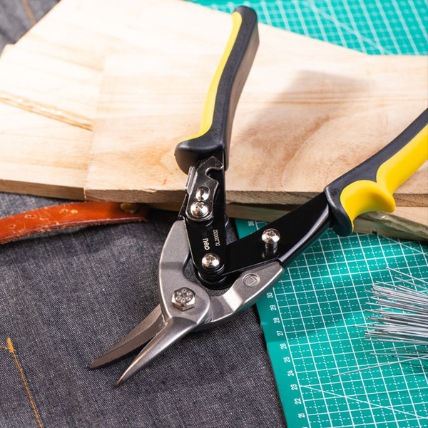 Изображение товара Ножницы по металлу Deli EDL20032 (черный/желтый)