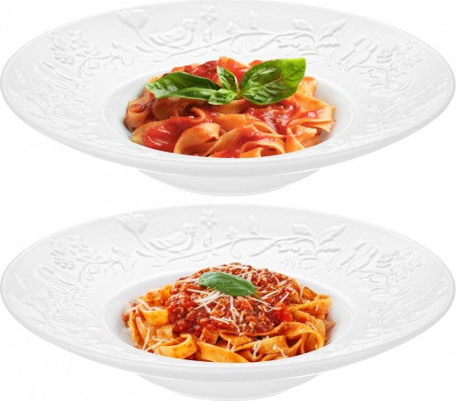 Изображение товара Набор тарелок Elan Gallery Птички на ветке / 540954 (2шт)