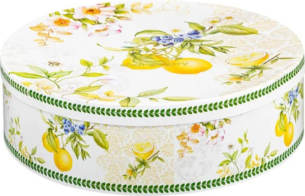 Изображение товара Набор для чая/кофе Elan Gallery Лимоны / 420760 (12шт, New Bone China)