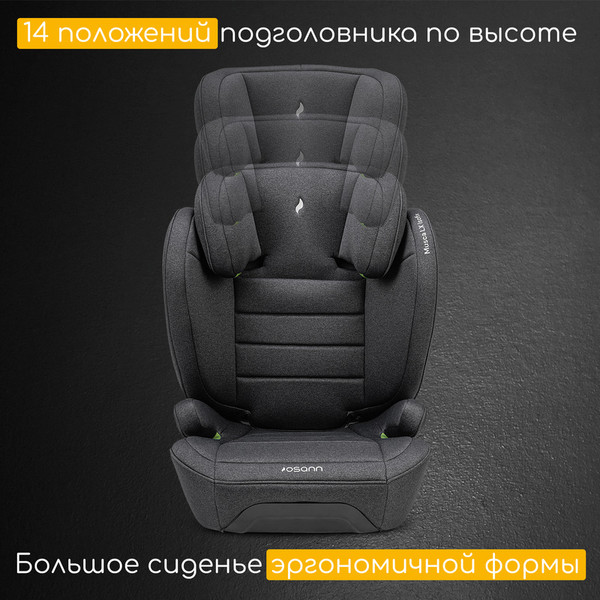 Изображение товара Автокресло Osann Musca Isofix / ru103-300-05 (Black Osann)