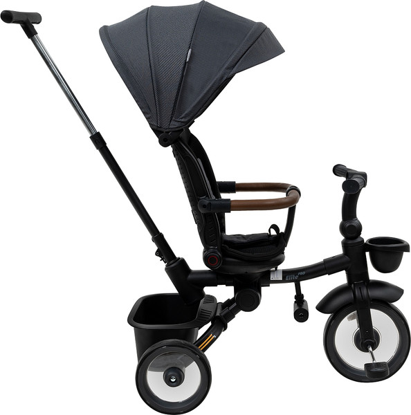 Изображение товара Трехколесный велосипед с ручкой Pituso Elite Pro / HM-618 (серый)