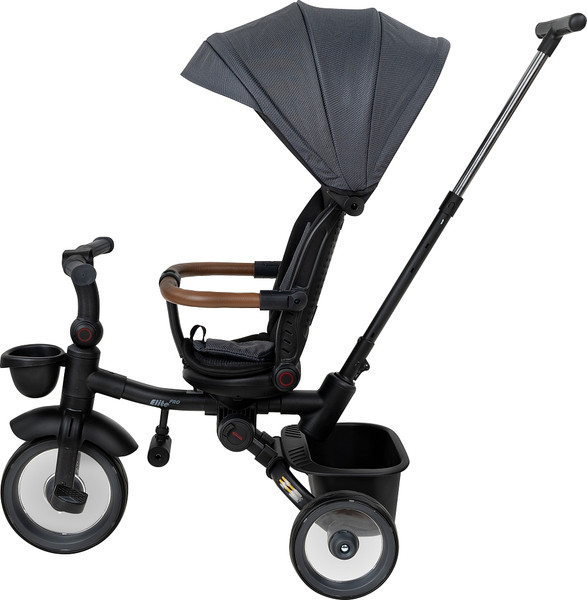 Изображение товара Трехколесный велосипед с ручкой Pituso Elite Pro / HM-618 (серый)