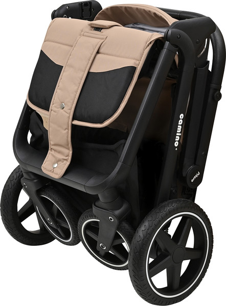 Изображение товара Детская прогулочная коляска Pituso Camino + чехол на ножки / Q-5 (бежевый)