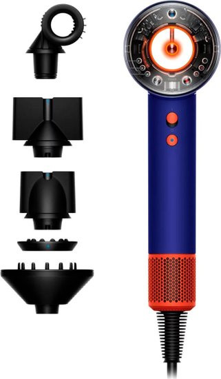Изображение товара Фен Dyson HD16 / 515092-01 (Vinca Blue/Topaz/переходник)