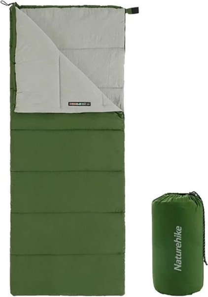 Изображение товара Спальный мешок Naturehike F150 NH22MSD05 (зеленый, левый)