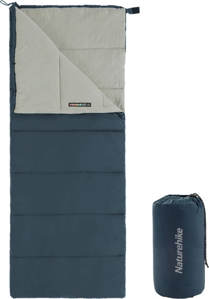 Изображение товара Спальный мешок Naturehike F150 NH22MSD05 (темно-голубой, левый)
