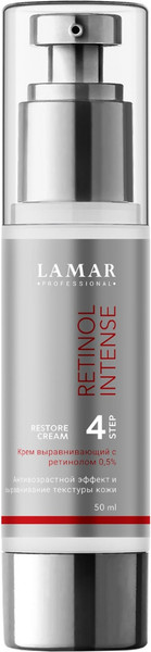 Изображение товара Крем для лица Lamar Professional Restore Cream Выравнивающий с ретинолом 0.5% (50мл)