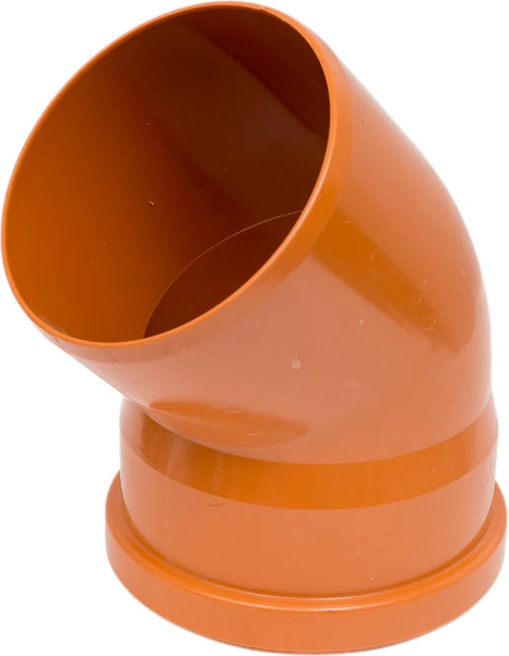 Изображение товара Отвод наружной канализации Хемкор Ду 110х45 / 2491094