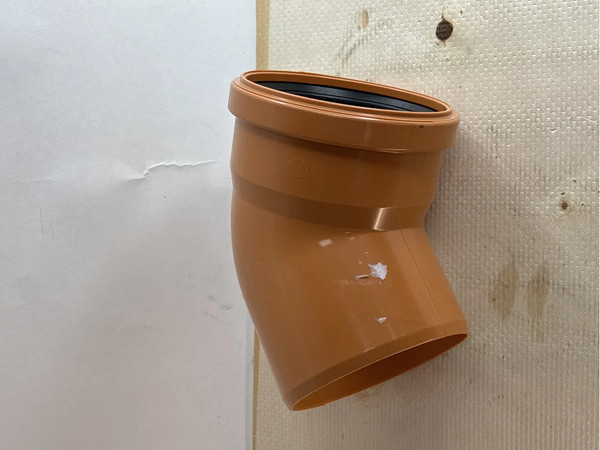 Изображение товара Отвод наружной канализации Хемкор Ду 110х45 / 2491094