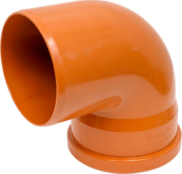 Изображение товара Отвод наружной канализации Хемкор Ду 110х87 / 2491095