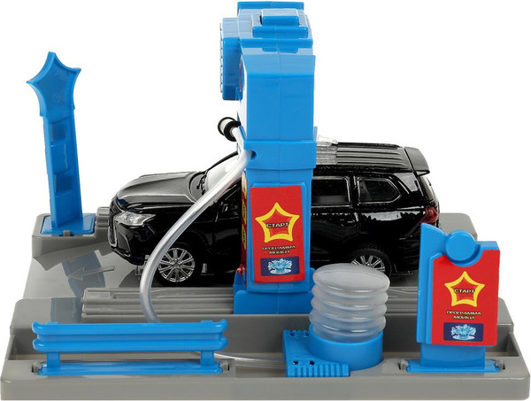 Изображение товара Автосервис игрушечный Технопарк Автомойка / WASHSET-17PLWAT-LX