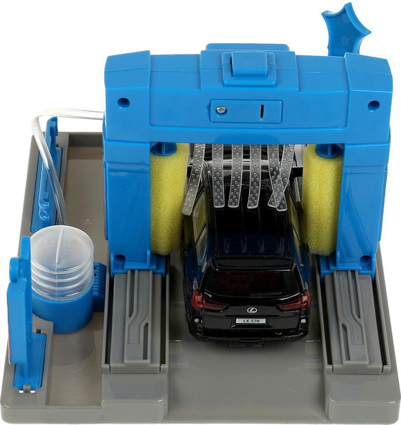 Изображение товара Автосервис игрушечный Технопарк Автомойка / WASHSET-17PLWAT-LX