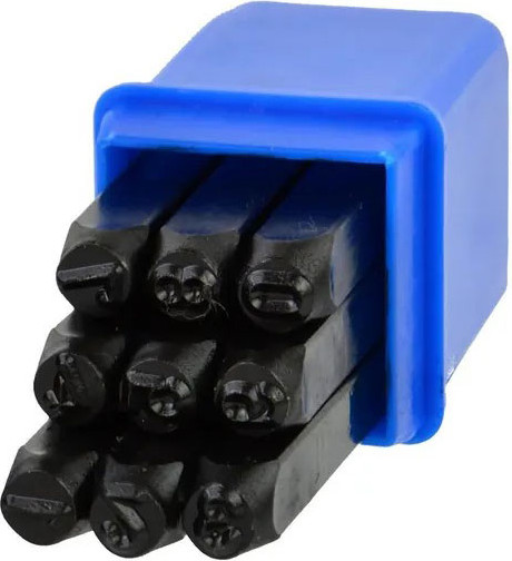 Изображение товара Набор клейм H-D 4мм / HD-01806 (9шт)