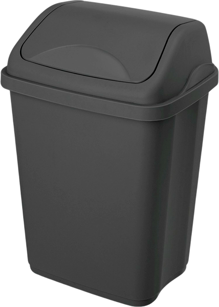 Изображение товара Мусорное ведро Эльфпласт Ultra EP588 (5л, графитовый)