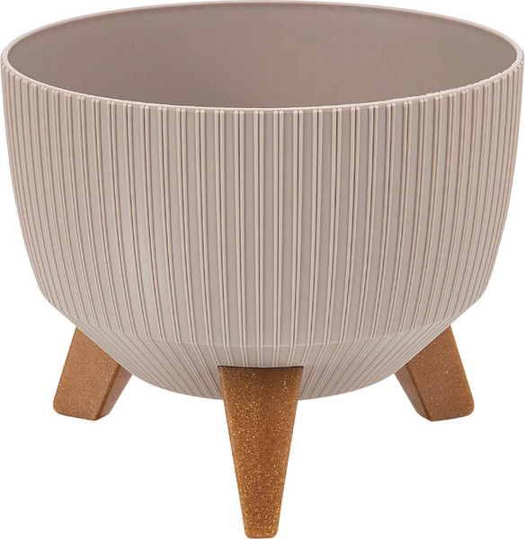Изображение товара Кашпо Эльфпласт Vinto ЕР661 (9.4л, темно-бежевый)
