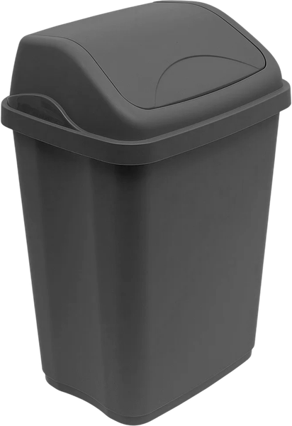 Изображение товара Мусорное ведро Эльфпласт Ultra EP590 (16л, графитовый)