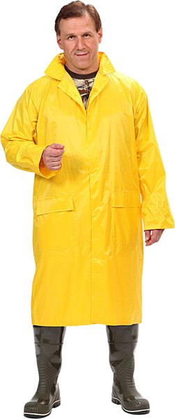 Изображение товара Плащ для охоты и рыбалки УРСУС Рыбак / ПЛА204-510 (XL, желтый)