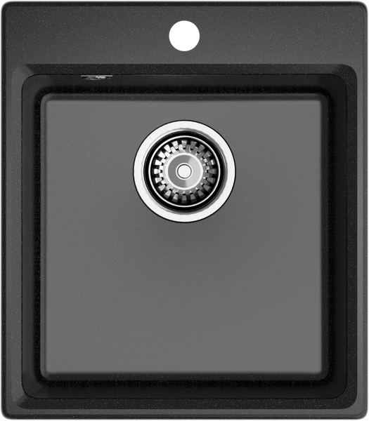 Изображение товара Мойка кухонная GranFest Level LV-420 (черный)