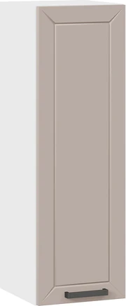 Изображение товара Шкаф навесной для кухни ТриЯ Лорас 1ВВ3 с одной дверью (белый/холст латте)