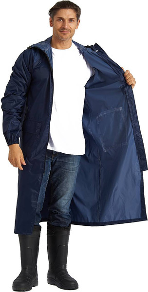 Изображение товара Плащ для охоты и рыбалки УРСУС WaterWay / ПЛА214 (р. 48-50,182-188, темно-синий)