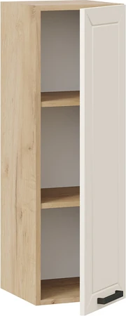 Изображение товара Шкаф навесной для кухни ТриЯ Лорас 1ВВ3 с одной дверью (дуб крафт золотой/холст брюле)