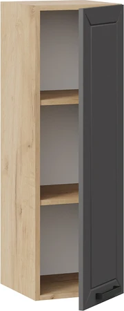 Изображение товара Шкаф навесной для кухни ТриЯ Лорас 1ВВ3 с одной дверью (дуб крафт золотой/холст вулкан)