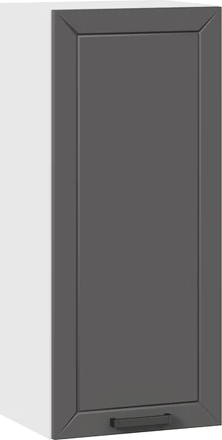 Изображение товара Шкаф навесной для кухни ТриЯ Лорас 1ВВ4 с одной дверью (белый/холст вулкан)
