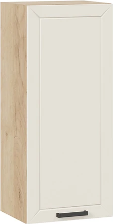 Изображение товара Шкаф навесной для кухни ТриЯ Лорас 1ВВ4 с одной дверью (дуб крафт золотой/холст брюле)