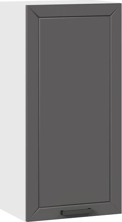 Изображение товара Шкаф навесной для кухни ТриЯ Лорас 1ВВ45 с одной дверью (белый/холст вулкан)