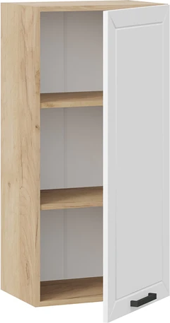 Изображение товара Шкаф навесной для кухни ТриЯ Лорас 1ВВ45 с одной дверью (дуб крафт золотой/холст белый)