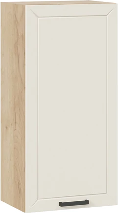 Изображение товара Шкаф навесной для кухни ТриЯ Лорас 1ВВ45 с одной дверью (дуб крафт золотой/холст брюле)