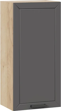 Изображение товара Шкаф навесной для кухни ТриЯ Лорас 1ВВ45 с одной дверью (дуб крафт золотой/холст вулкан)