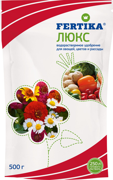 Изображение товара Удобрение Fertika Люкс Минеральное (500г)