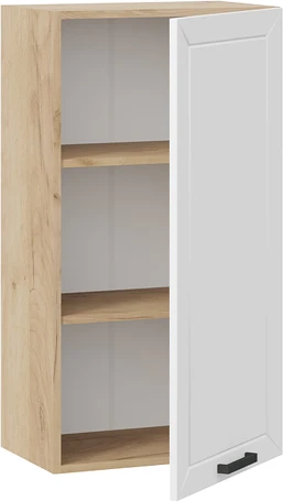 Изображение товара Шкаф навесной для кухни ТриЯ Лорас 1ВВ5 с одной дверью (дуб крафт золотой/холст белый)