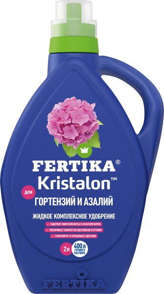 Изображение товара Удобрение Fertika Кристалон для Гортензий и Азалий (2л)