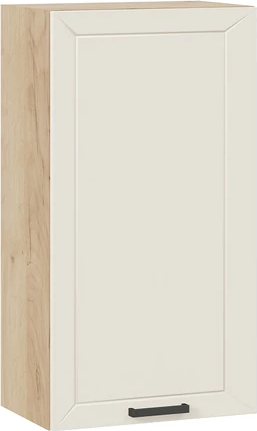 Изображение товара Шкаф навесной для кухни ТриЯ Лорас 1ВВ5 с одной дверью (дуб крафт золотой/холст брюле)