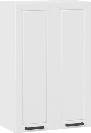 Изображение товара Шкаф навесной для кухни ТриЯ Лорас 1ВВ6 с двумя дверями (белый/холст белый)