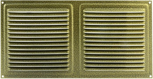 Изображение товара Решетка вентиляционная Нора-М 150x300 с сеткой / 15472 (старая бронза)