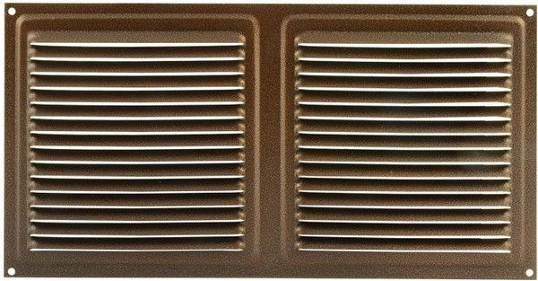 Изображение товара Решетка вентиляционная Нора-М 150x300 с сеткой / 15473 (старая медь)