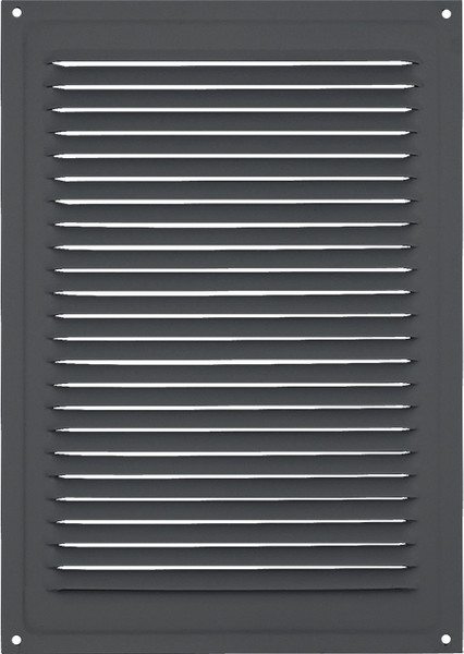 Изображение товара Решетка вентиляционная Нора-М 160x230 с сеткой / 20177 (графит)