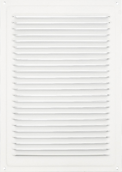 Изображение товара Решетка вентиляционная Нора-М 160x230 с сеткой / 19397 (сигнальный белый)