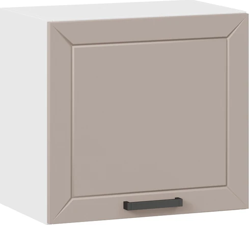 Изображение товара Шкаф навесной для кухни ТриЯ Лорас 1ВВ5Г с одной откидной дверью (белый/холст латте)