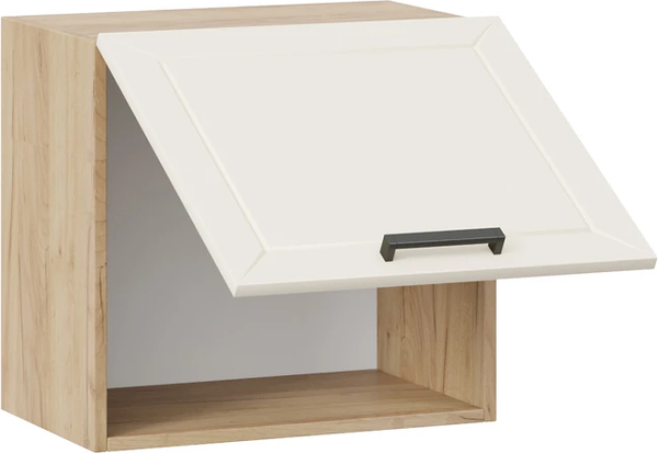 Изображение товара Шкаф навесной для кухни ТриЯ Лорас 1ВВ5Г с одной откидной дверью (дуб крафт золотой/холст брюле)