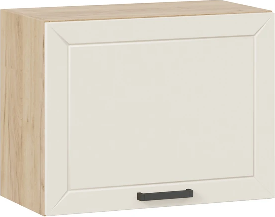 Изображение товара Шкаф навесной для кухни ТриЯ Лорас 1ВВ6Г с одной откидной дверью (дуб крафт золотой/холст брюле)