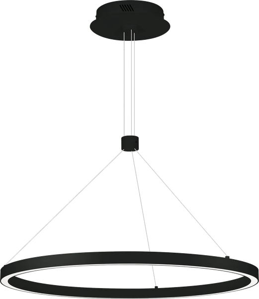 Изображение товара Потолочный светильник Arlight SP-CONGO-CAN-1-R600-36W Warm3000 BK 120deg / 046233