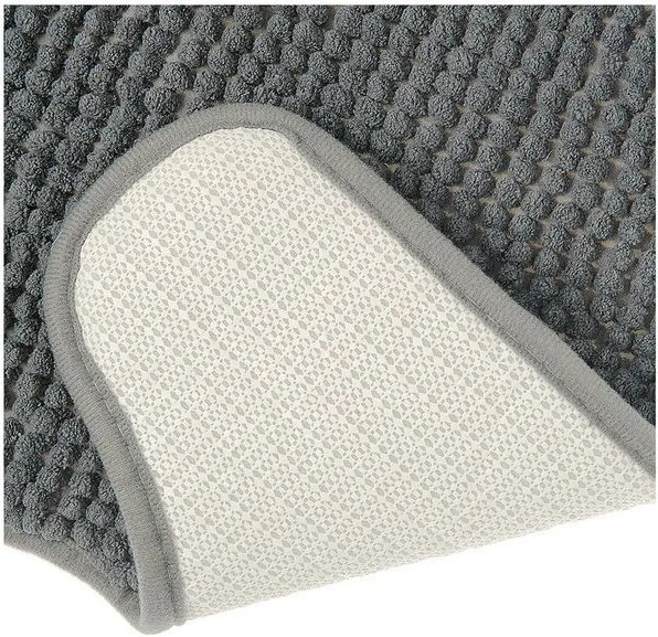 Изображение товара Коврик для туалета Fresh Code Шенилл / 71421 (серый)