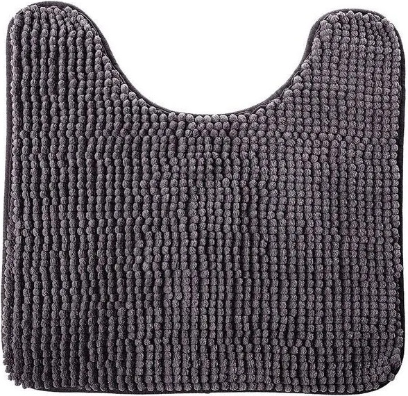 Изображение товара Коврик для туалета Fresh Code Шенилл / 71421 (серый)