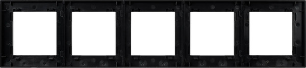 Изображение товара Рамка для выключателей и розеток Arlight FRM-GLARE-GS-5-GR / 043807