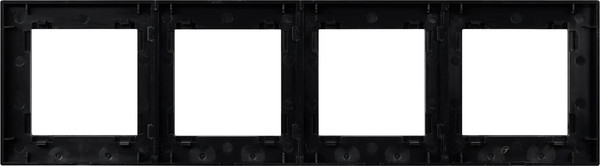 Изображение товара Рамка для выключателей и розеток Arlight FRM-GLARE-GS-4-GR / 043804