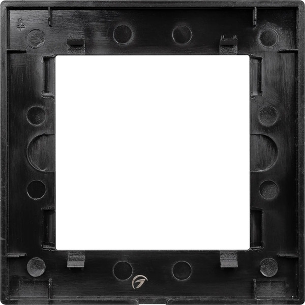 Изображение товара Рамка для выключателей и розеток Arlight FRM-GLARE-GS-1-BK / 043787